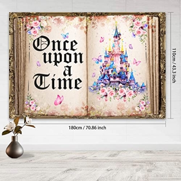 AIBIIN Fairy Tale Books Banner for Magical Celebrations