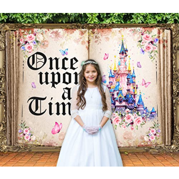 AIBIIN Fairy Tale Books Banner for Magical Celebrations