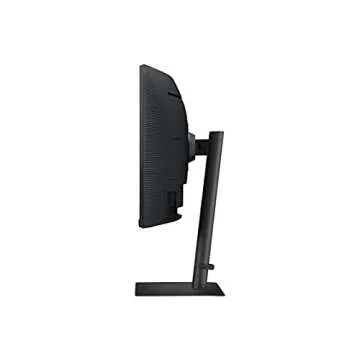 SAMSUNG Business S65UA Series 34 Inch Curved WQHD 3440x1440 Computer Monitor, HDR10, 100 Hz, USB-C, DP Daisy Chain, HDMI 2.0, USB 3.0 Hub (S34A654UXN), Black