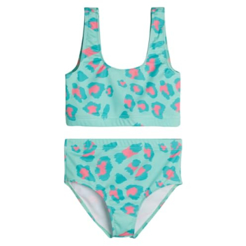 Stylish 3-Pack Girls Two-Piece Swimsuits for Summer Fun
