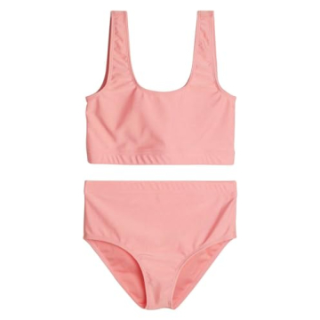 Stylish 3-Pack Girls Two-Piece Swimsuits for Summer Fun