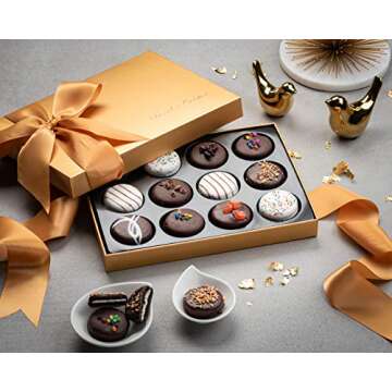 Cookies Gift Basket - Gourmet Chocolate Gift - Food Present for Men and Women - Birthday, Graduation, Thank You, Corporate, Holiday