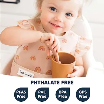 Tiny Twinkle Waterproof Baby Bib Adjustable Safe Stylish