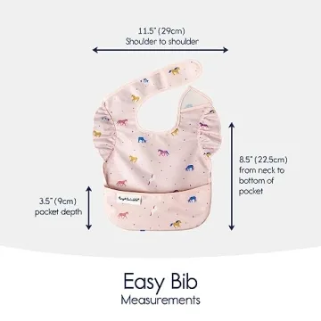 Tiny Twinkle Waterproof Baby Bib Adjustable Safe Stylish