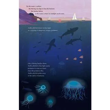 Lights On!: Glow-in-the-Dark Deep Ocean Creatures Book