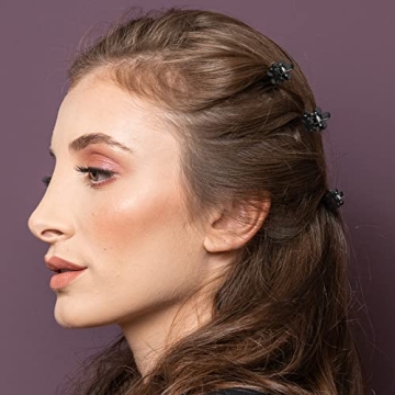 Mini Flower Hair Clips Pack - Durable Claw Clips for Hair Styling