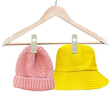 Corodo Velvet Hanger Clips - Space-Saving Closet Solution