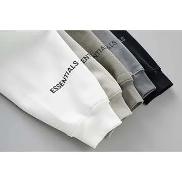 Medbyliv Men's Hip Hop Hoodie Letter Hoodies Casual Sweatshirt Pullover Sportswear Tracksuit With Pocket