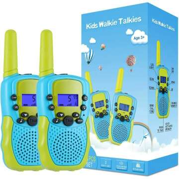 Selieve Kids Walkie Talkies 22 Channels - 3 Miles