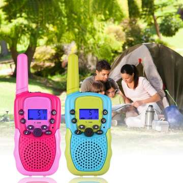 Selieve Kids Walkie Talkies 22 Channels - 3 Miles