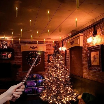 Floating Candles with Wand - Enchanting Holiday Decor