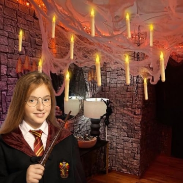 Floating Candles with Wand - Enchanting Holiday Decor