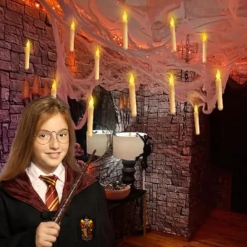 Floating Candles with Wand - Enchanting Holiday Decor