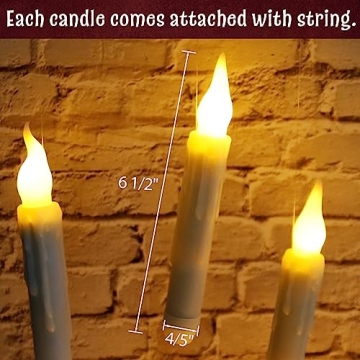 Floating Candles with Wand - Enchanting Holiday Decor