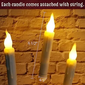 Floating Candles with Wand - Enchanting Holiday Decor