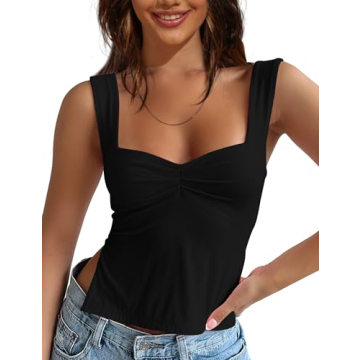 Stylish Lauweion Backless Crop Tank Top for Women