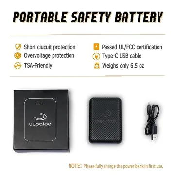 uupalee Women's Heated Vest Slim Fit Waterproof Jacket