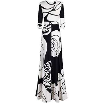 Elegant Bon Rosy Women's Maxi Dress for All Occasions