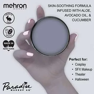 Mehron Makeup Paradise Makeup AQ Pro Size | Stage & Screen, Face & Body Painting, Special FX, Beauty...