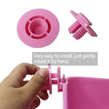 Kathson Small Animal Litter Box for Rabbits and Guinea Pigs