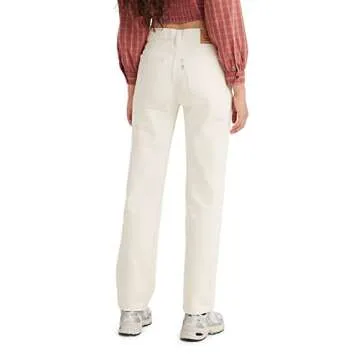 Levi's Women's Low Pro Jeans - White Stonewash Fashion