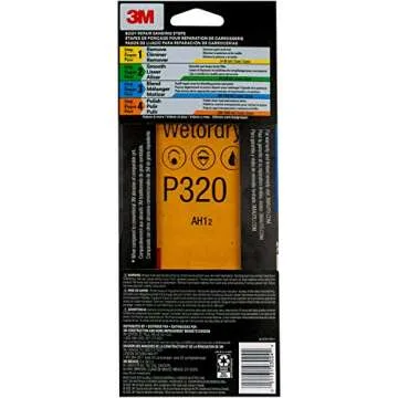 3M Wetordry Sandpaper - Premium Assorted Grits for Smooth Finishes