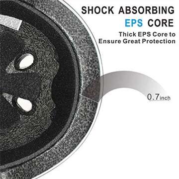 KAMUGO Kids Adjustable Helmet, Suitable for Toddler Kids Ages 2-8 Boys Girls, Multi-Sport Safety Cycling Skating Scooter Helmet (DarkPink, Small)