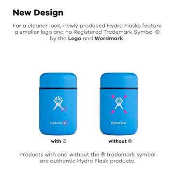 Hydro Flask Food Flask Thermos Jar - Stainless Steel & Vacuum Insulated - Leak Proof Cap - 12 oz, Watermelon