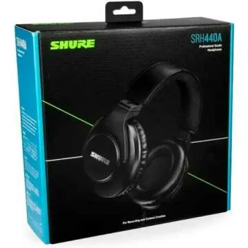 Shure SRH440A Studio Headphones - Premium Sound Quality