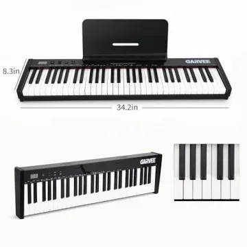 61 Key Portable Electronic Keyboard for Beginners & Adults