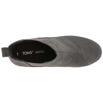 TOMS Women's Bailey Ankle Boot, Gunmetal, 9