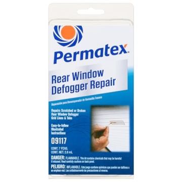 Permatex 09117 Complete Rear Window Defogger Repair Kit for Car Restoration