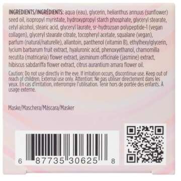 Pacifica Vegan Collagen Plumping Jelly Overnight Face Mask, Skincare, Peptide Moisturizer, Hyaluronic Acid, Squalane, Glass Skin, For All Skin Types, Vegan, 2.5 fl oz (1 Count)