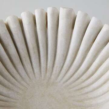 Handmade Eco-Friendly Marble Bowl for Fruits & Decor