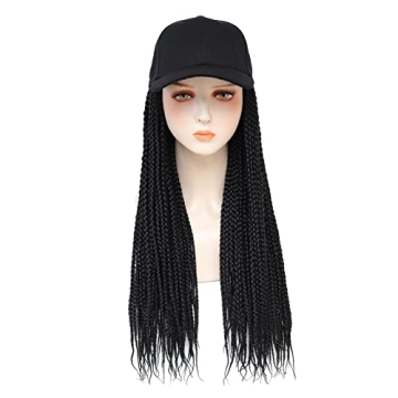 Stylish Yunkang Braided Cap Wig for Effortless Looks
