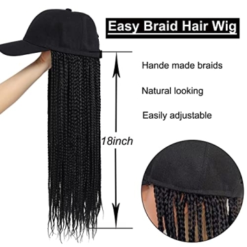Stylish Yunkang Braided Cap Wig for Effortless Looks