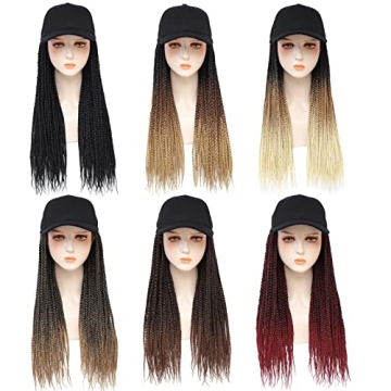 Stylish Yunkang Braided Cap Wig for Effortless Looks