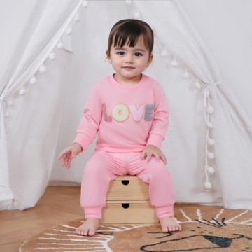 Stylish mlpeerw Baby Girl Valentines Day Outfit 3-24 Months