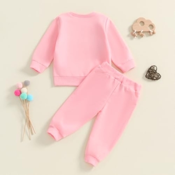 Stylish mlpeerw Baby Girl Valentines Day Outfit 3-24 Months