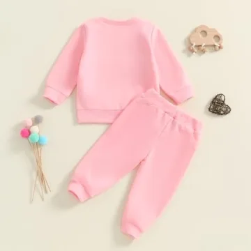 Stylish mlpeerw Baby Girl Valentines Day Outfit 3-24 Months