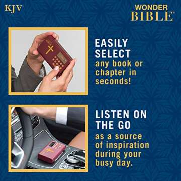 Listen Anytime with Wonder Bible KJV Audio Player
