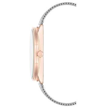 Nine West Women's Sunray Dial Mesh Bracelet Watch