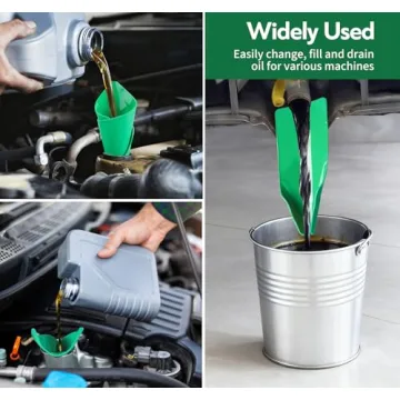 Flexible Oil Drain Funnel for Easy Fluid Transfers
