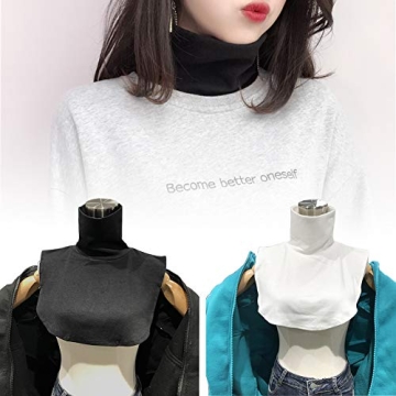 Joyci Turtleneck Dickey Collar - Warmth and Style