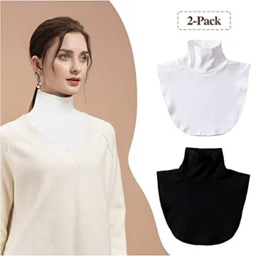 Joyci Turtleneck Dickey Collar - Warmth and Style
