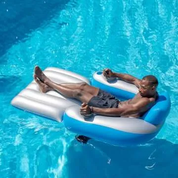 Poolcandy Splash Runner Motorized Pool Lounger (Splash Runner 9V Motorized Deluxe Pool Lounger)