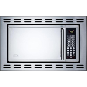 Summit 24” Stainless Steel Over-The-Range Microwave - Compact & Powerful