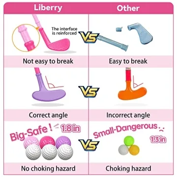 Liberry Toddler Golf Set - Fun Golf Toys for Kids