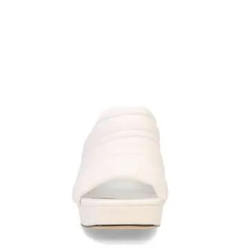 Circus NY by Sam Edelman Women's Marlie Slide Sandal, White, 8.5 US