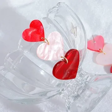 Heart Earrings for Women - Stylish Valentines Day Gifts